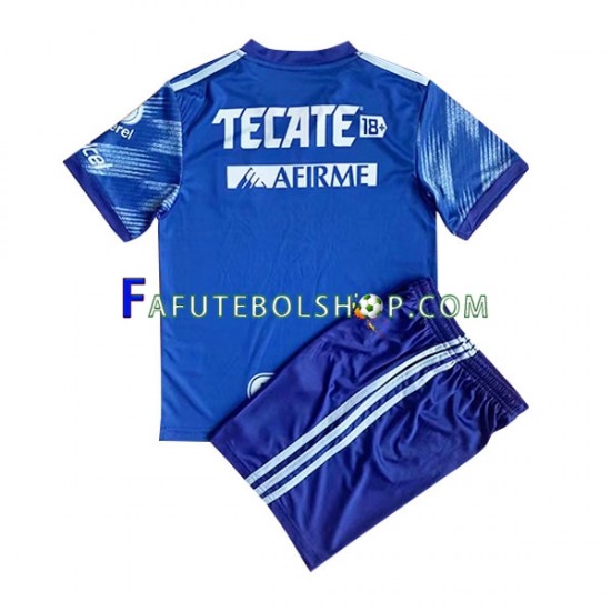 Camisa 2 Tigres UANL 2022-2023 manga curta ,infantil