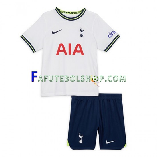 Camisa 1 Tottenham Hotspur 2022-2023 manga curta ,infantil