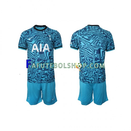 Camisa 3 Tottenham Hotspur 2022-2023 manga curta ,infantil