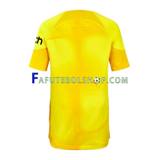 Camisa Goleiro 1 Tottenham Hotspur 2022-2023 manga curta ,Masculino