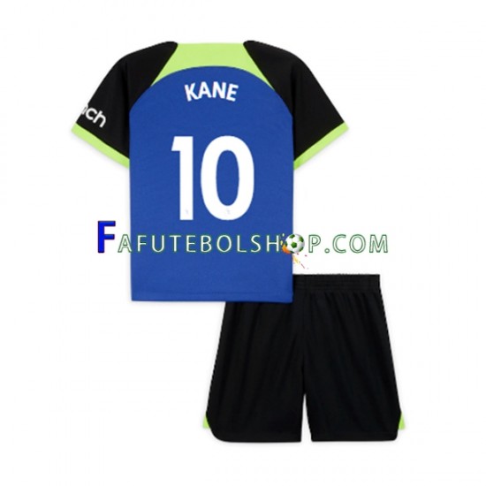 Camisa 2 Tottenham Hotspur Harry Kane 10 2022-2023 manga curta ,infantil