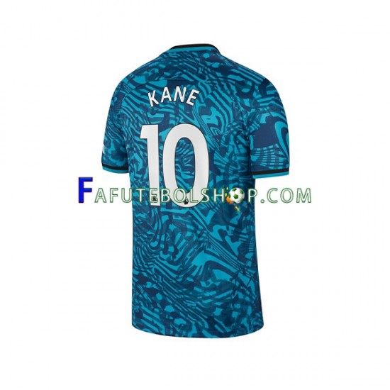 Camisa 3 Tottenham Hotspur Harry Kane 10 2022-2023 manga curta ,Masculino