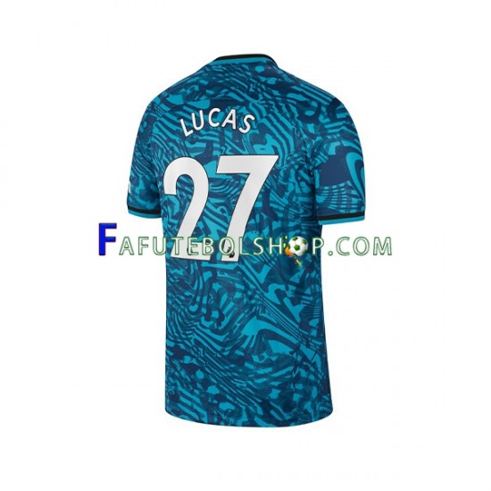 Camisa 3 Tottenham Hotspur Lucas 27 2022-2023 manga curta ,Masculino