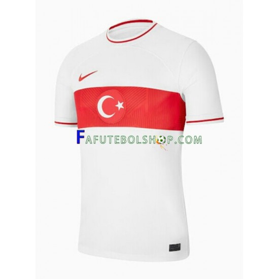 Camisa 1 Turquia 2022-2023 manga curta ,Masculino