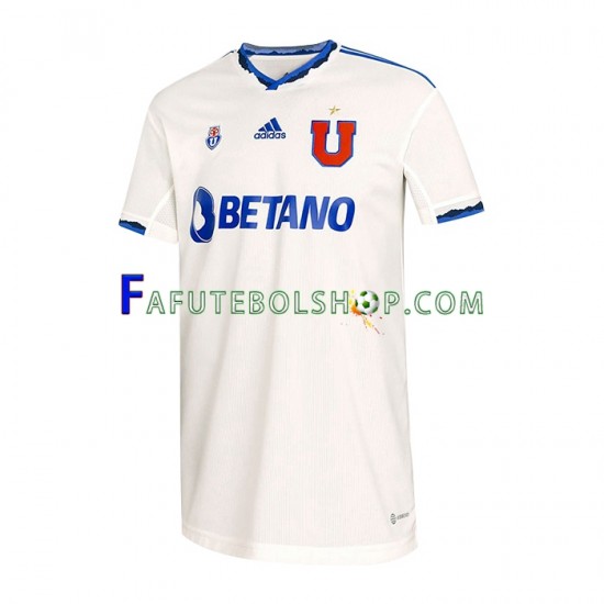 Camisa 2 Universidad de Chile 2022 manga curta ,Masculino