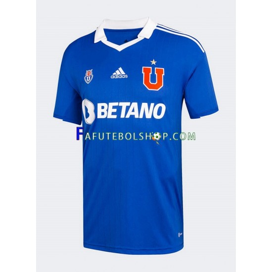 Camisa 1 Universidad de Chile 2022 manga curta ,Masculino