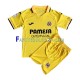 Camisa 1 Villarreal CF 2022-2023 manga curta ,infantil